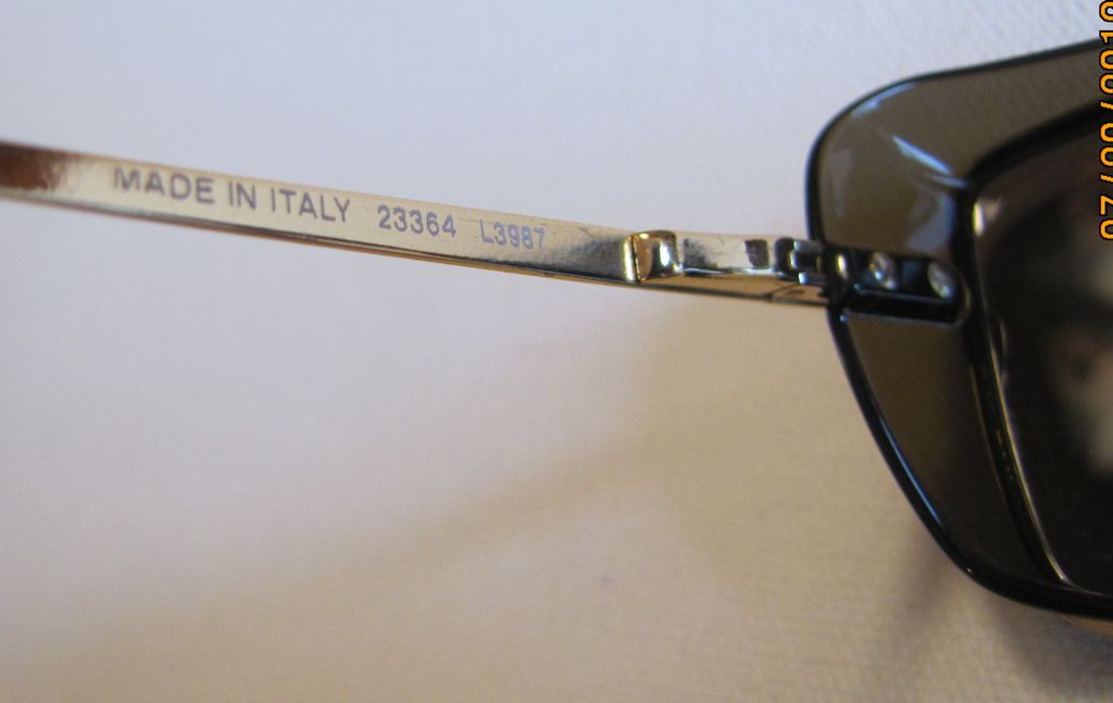 AntiqueOyster: Chanel Sunglasses Unusual Retro Square with Gold Made in  Italy Vintage