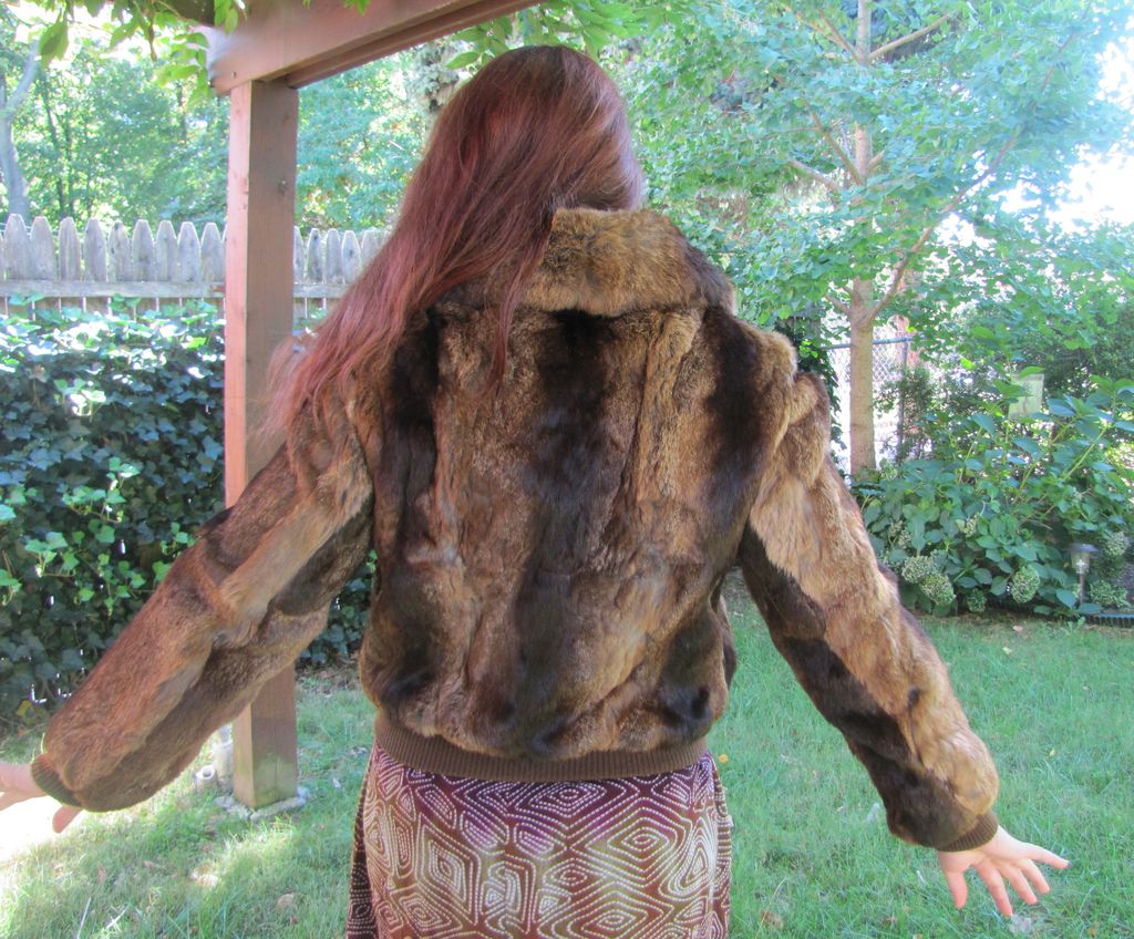 Niki rabbit fur coat hotsell